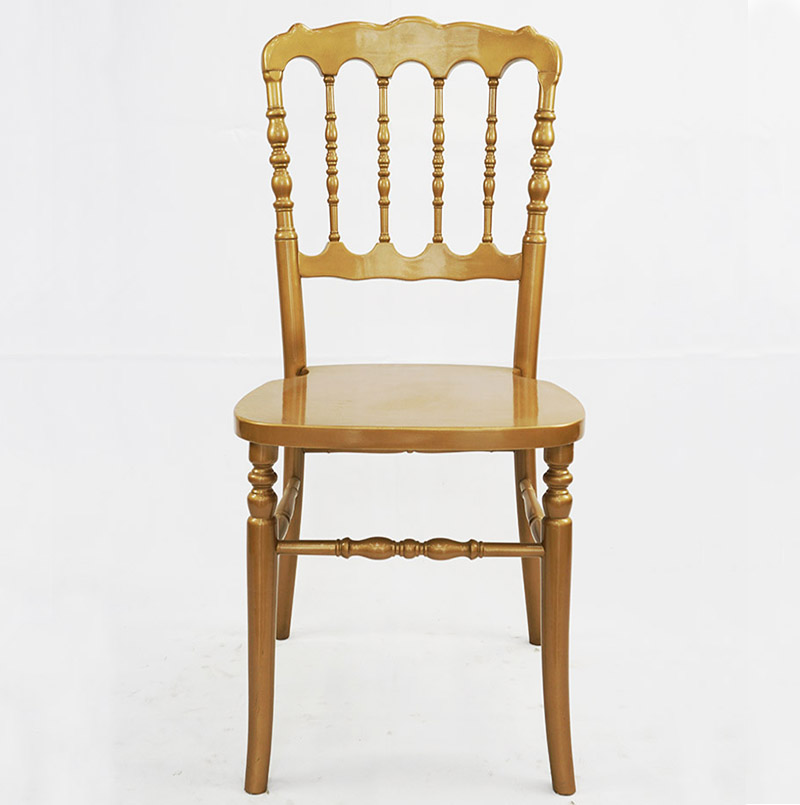 Classic Style Gold Banquet Wooden Napoleon Chair SL-W1905CGNC