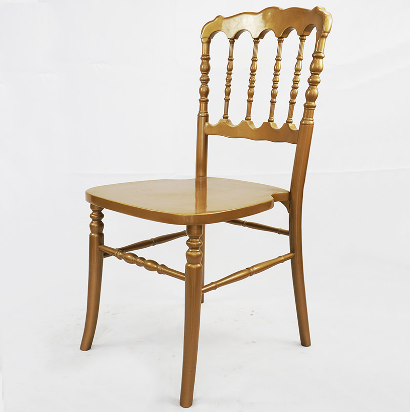 Classic Style Gold Banquet Wooden Napoleon Chair SL-W1905CGNC