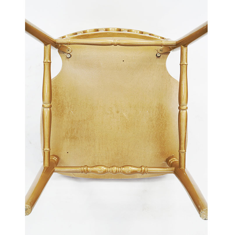 Classic Style Gold Banquet Wooden Napoleon Chair SL-W1905CGNC