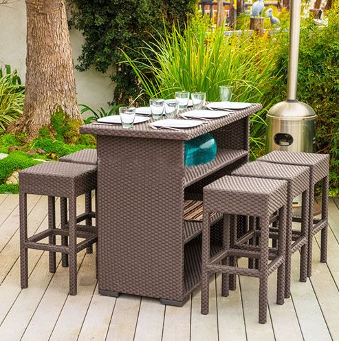 Rattan Bar Furniture