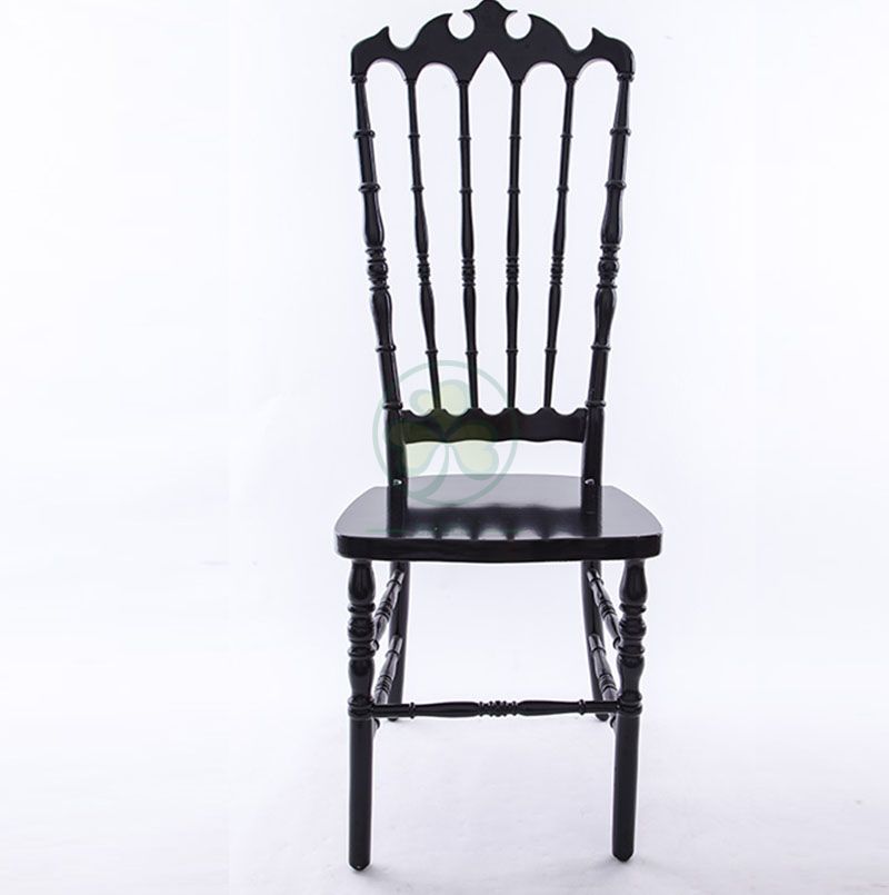 Wholesale Luxury Wooden Wedding Event Royal VIP High Back Chairs Type A SL-W1945WHBC