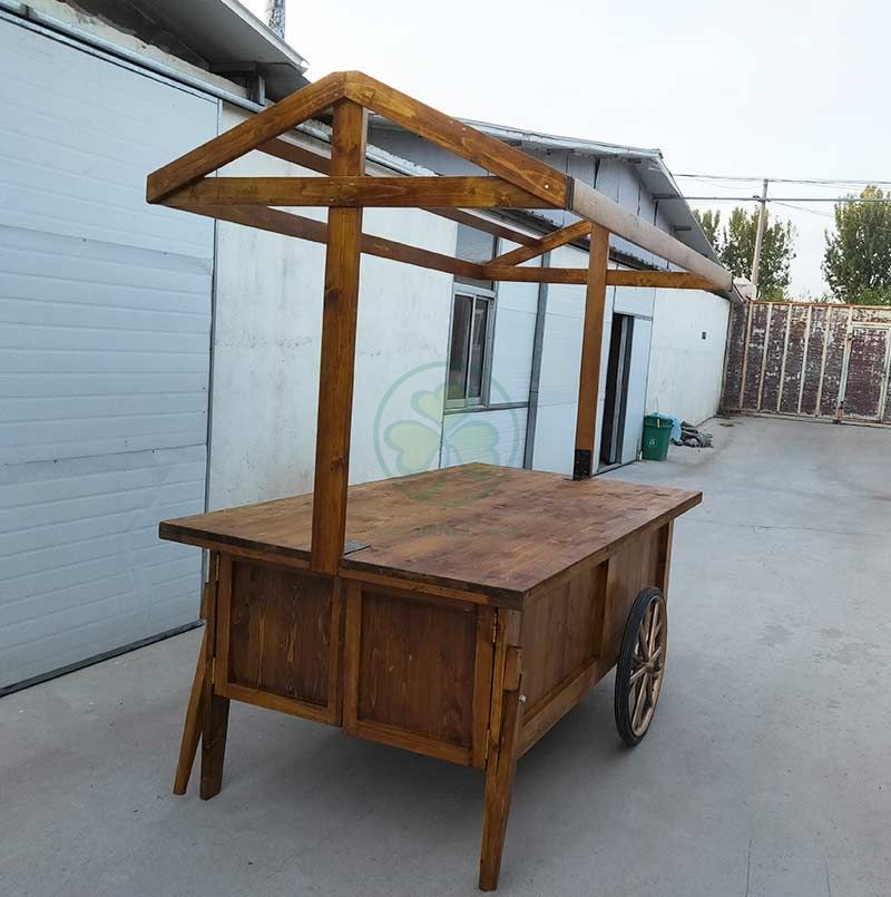 Food Truck with Storage Cabinet