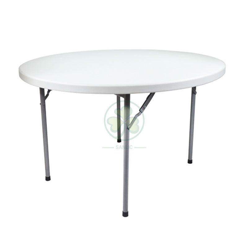 6FT Plastic Round Folding Table