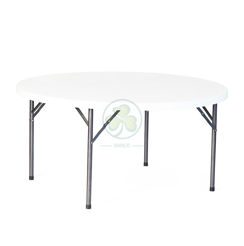 5FT Plastic Round Folding Table