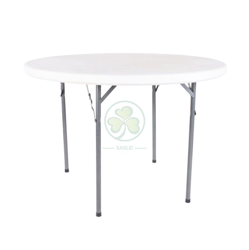 43inches Plastic Round Folding Table