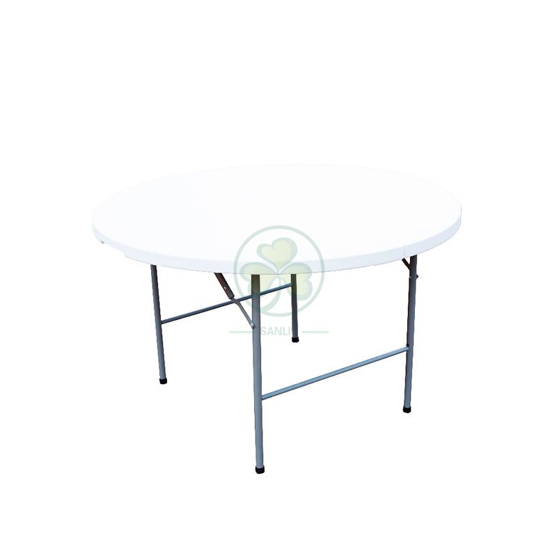 5FT Round Fold-In-Half Table