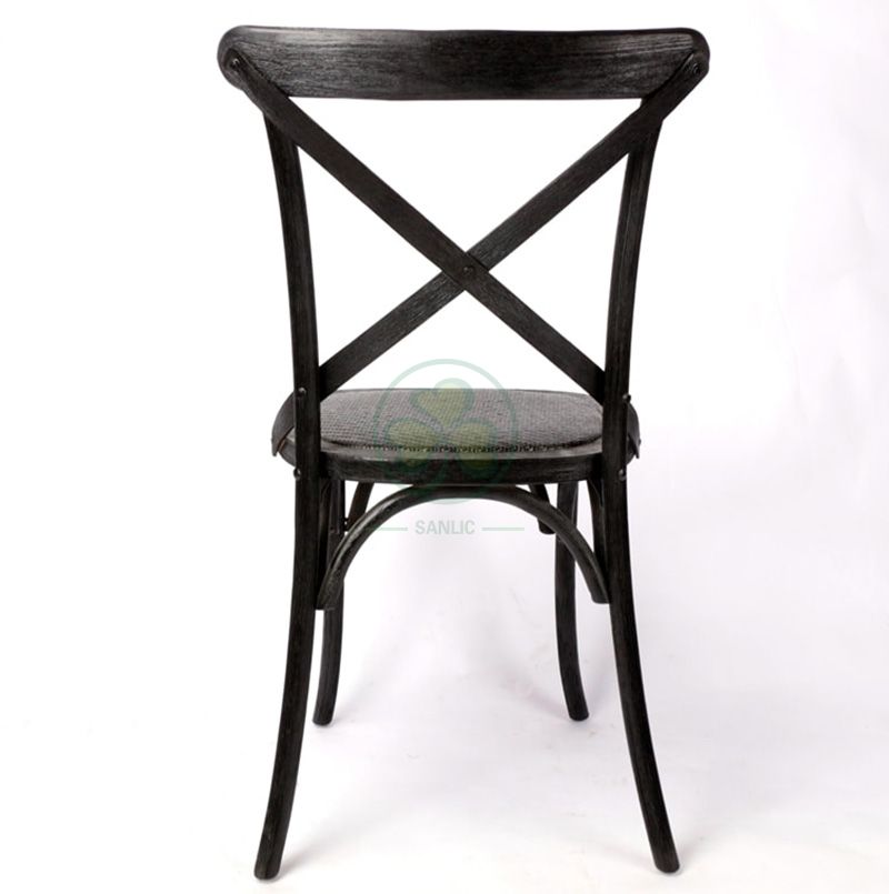 Hot Selling Black Cross Back Dining Chair  SL-W1805RGXB