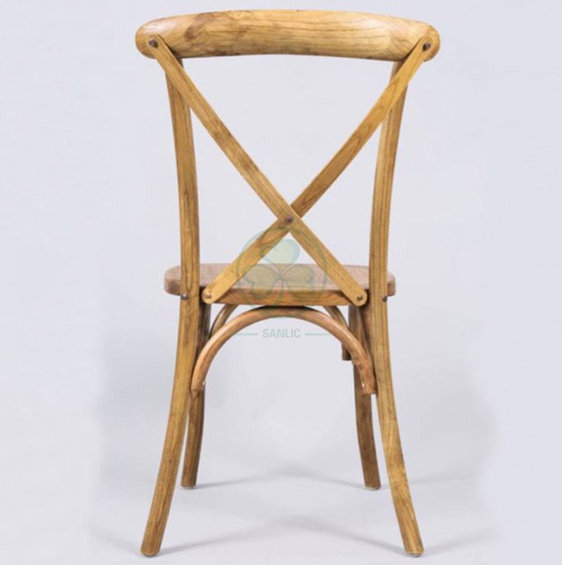 Vintage Elmwood Cross Back Chair   SL-W1813RGXB