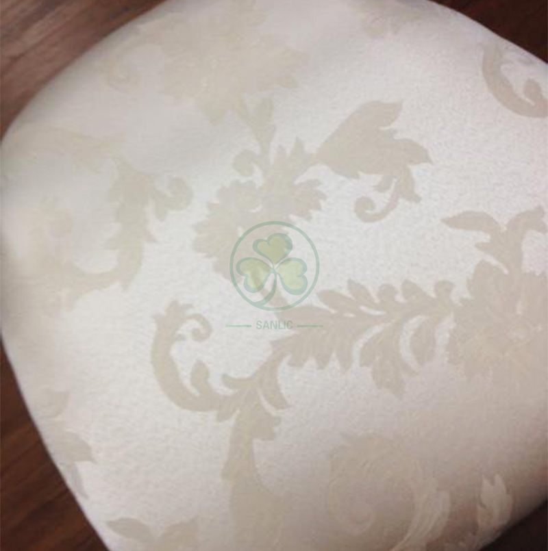 Customized Hard Jacquard Chiavari Chair Cushion with Velcros  SL-F1924HJCV