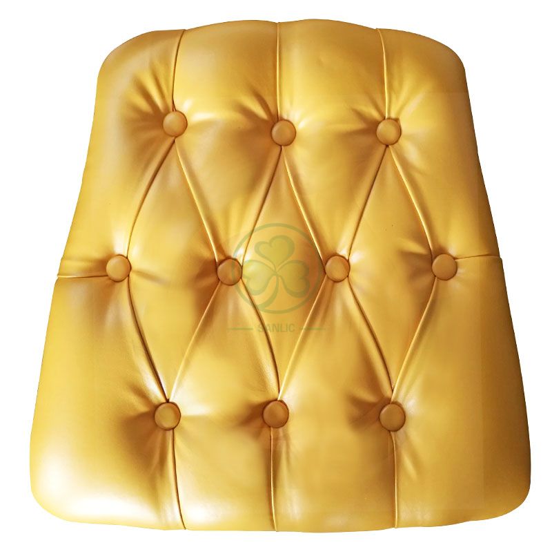 Bespoke Hard Vinyl Tafted Chair Cushion with Velcros SL-F1919HVTV