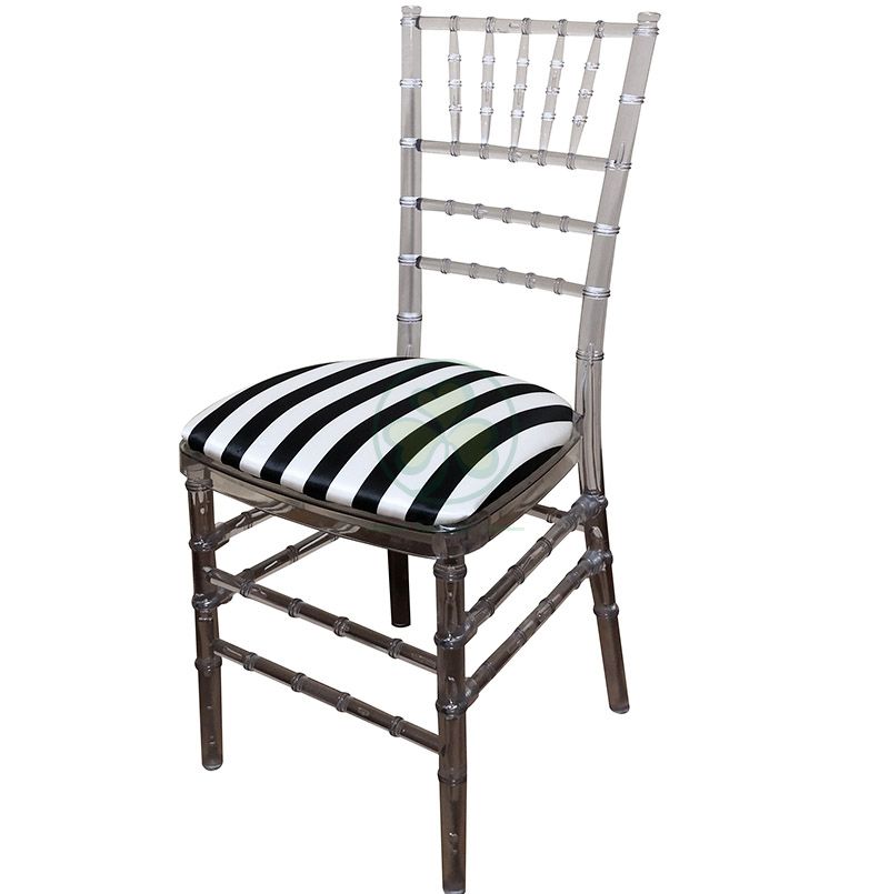 Customized Hard Satin Chiavari Chair Cushion with Velcros SL-F1927HSCV