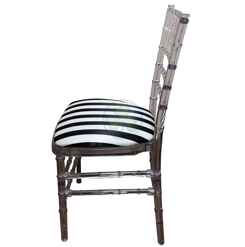 Customized Hard Satin Chiavari Chair Cushion with Velcros SL-F1927HSCV