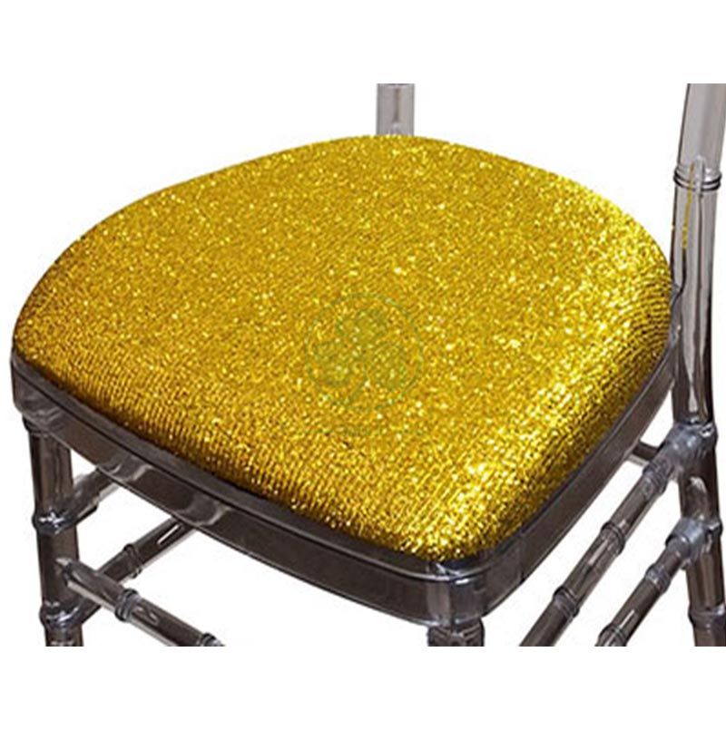 Wholesale Hard Glitter Fabric Seat Cushions with Velcros SL-F1928HGCV