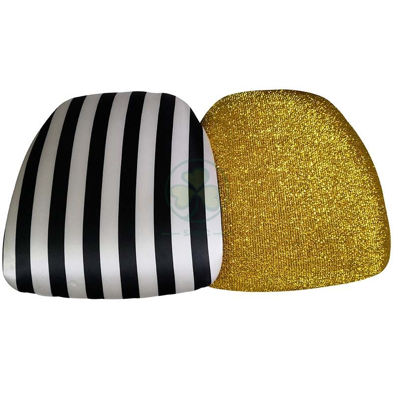 Wholesale Hard Glitter Fabric Seat Cushions with Velcros SL-F1928HGCV