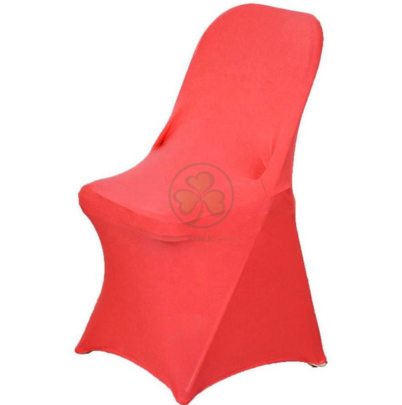 Shop Spandex Stretch Folding Chair Cover Fits Metal or Samsonite Black SL-F1964SSFC