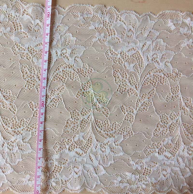Factory Wholesale Polyester Lace for Wedding Event Table Decoration SL-F1985PLWT
