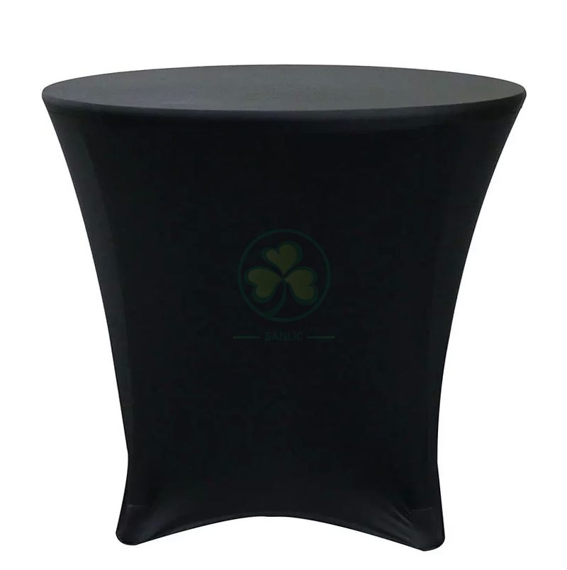 30x30 inch Lowboy Cocktail Round Stretch Spandex Table Cover SL-F1995SSTC