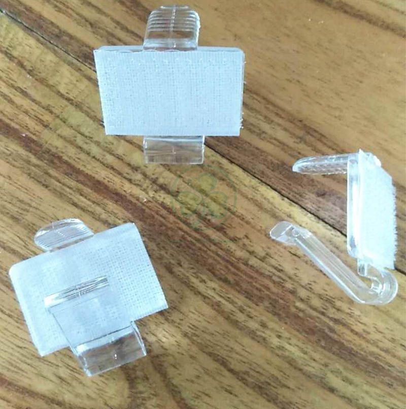 Factory Wholesale Velcro Plastic Table Skirt Clips SL-M2020MTSC