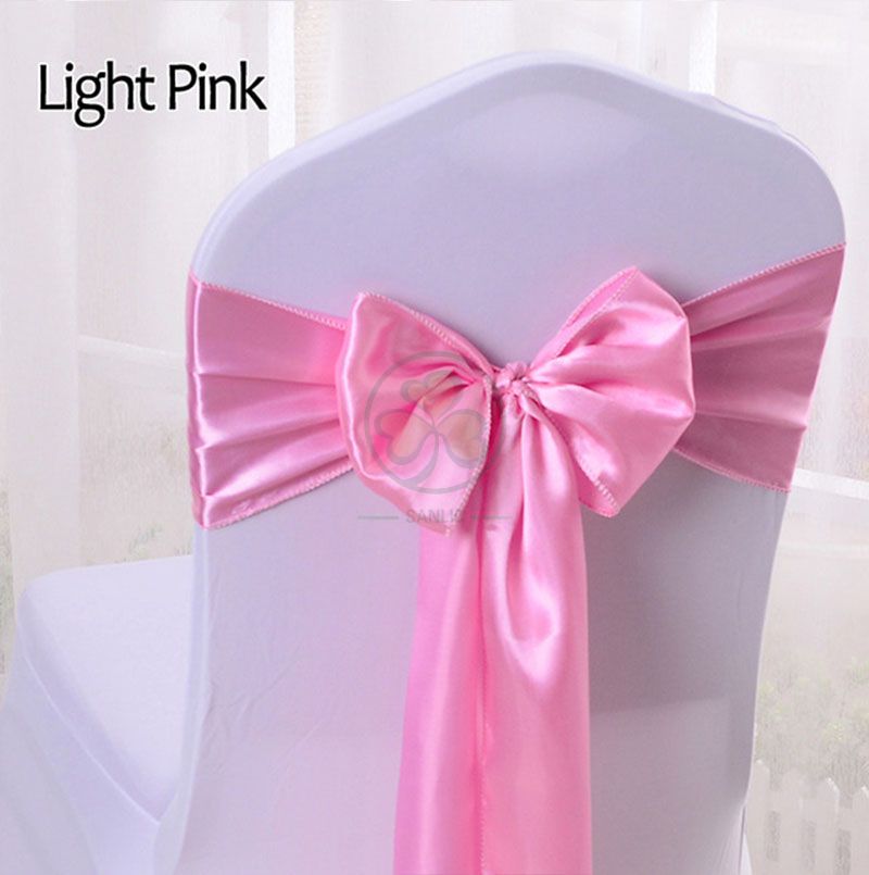 High Quality Satin Chair Sashes for Wedding Events Parties Decoration SL-F2041SCSD