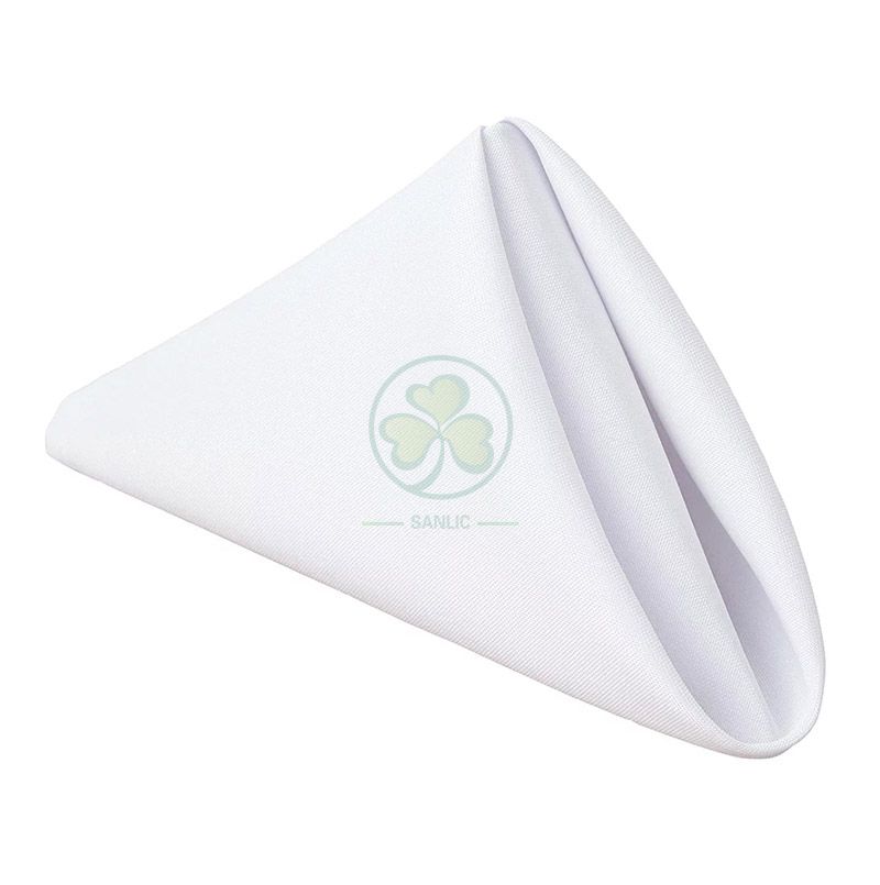 Classic Wholesale Polyester Linen Washable Cloth Napkins for Sale SL-F2044CPTN