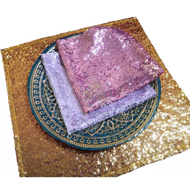 Wholesale Premium Sequin Dinner Napkins for Wedding, Birthday, Party, Event, Banquet, Restaurant, Holiday Dinners  SL-F2057PSDN