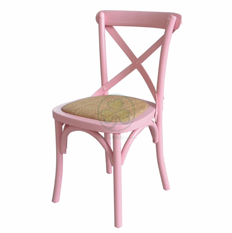 Hot Sale Wooden Kids X-Back Chair SL-W1838KCBC