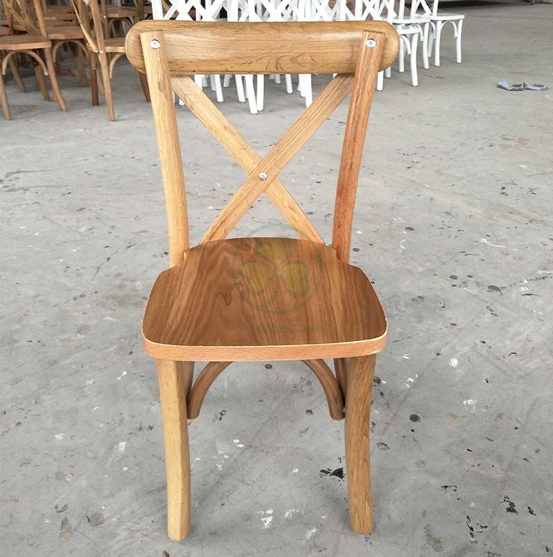 Hot Sale Wooden Kids X-Back Chair SL-W1838KCBC