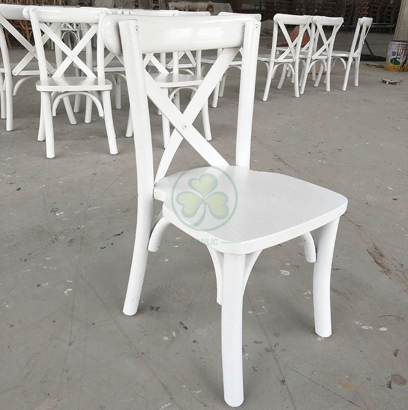 Cute Antique Wooden Crossback Chairs for Children's Parties SL-W1839WCCC