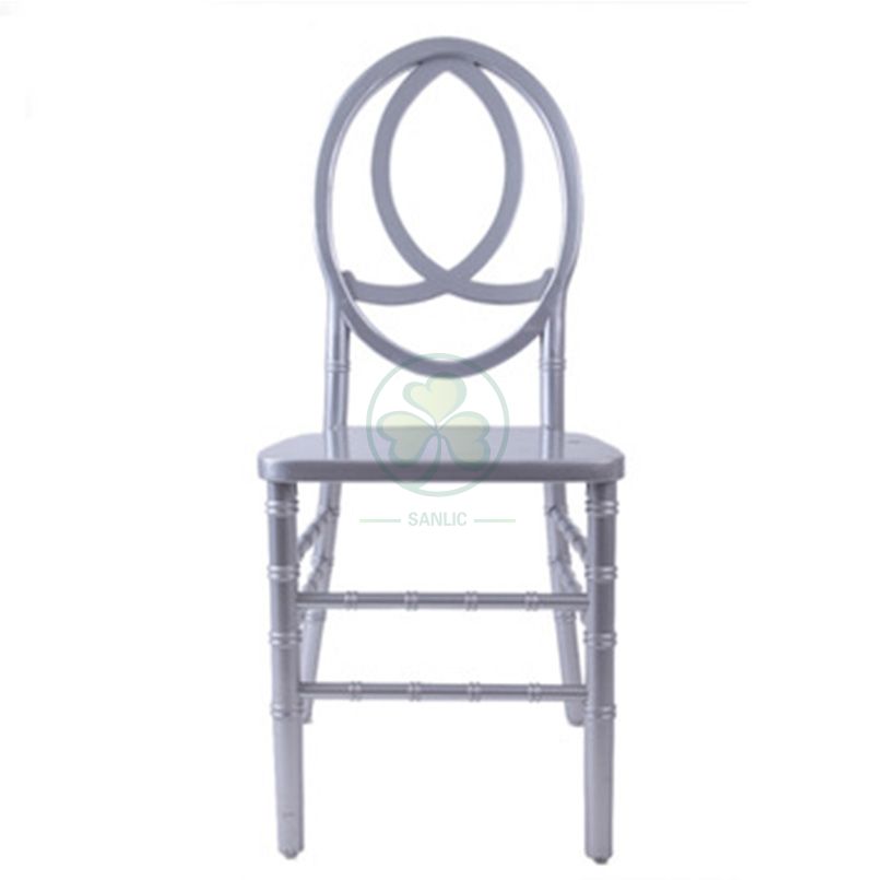 Wholesale Stackable Wooden Phoenix Chair with Fish-Shaped Back SL-W1845WPFB