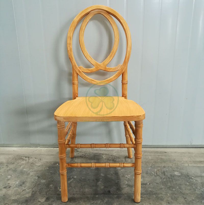 Wholesale Custom Lightwood Wooden Phoenix Chair Fish Back for Weddings Parties and Events SL-W1853WPFB