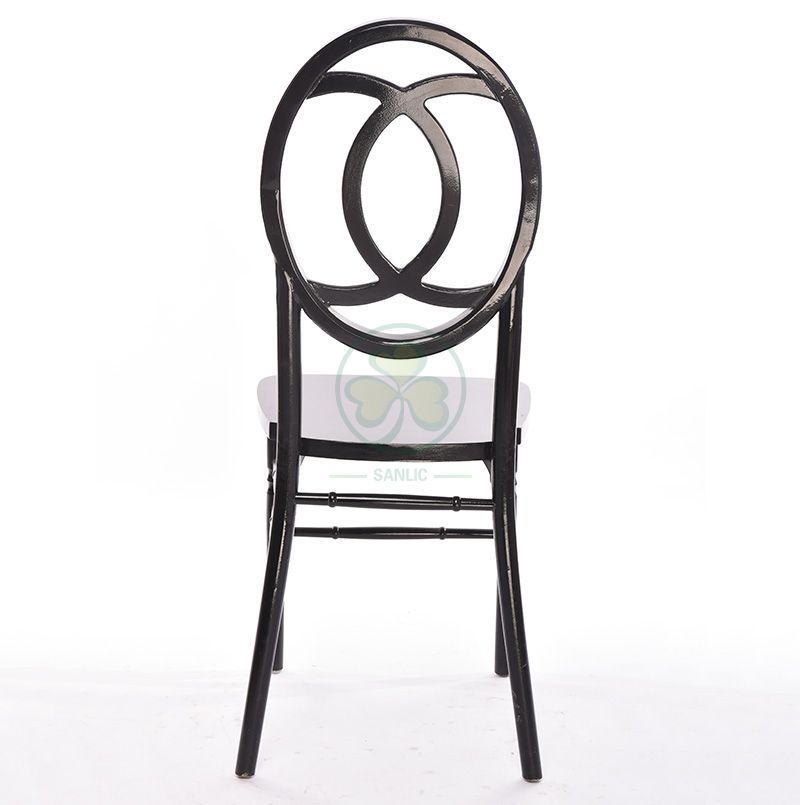 Black Wooden Chanel Phoenix Chairs for Parites or Events SL-W1851BWPC