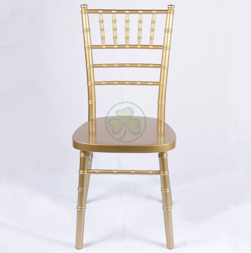 UK Style Gold Wooden Chiavari Chair for Event and Wedding Hire SL-W1862KWCC