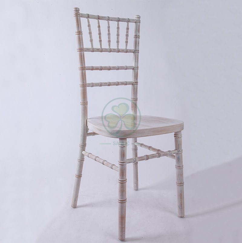 Best Popular Regular Limewash Wooden Chiavari Chair UK Style for Banquets Weddings or Parties Hire or Rental SL-W1865RLWC