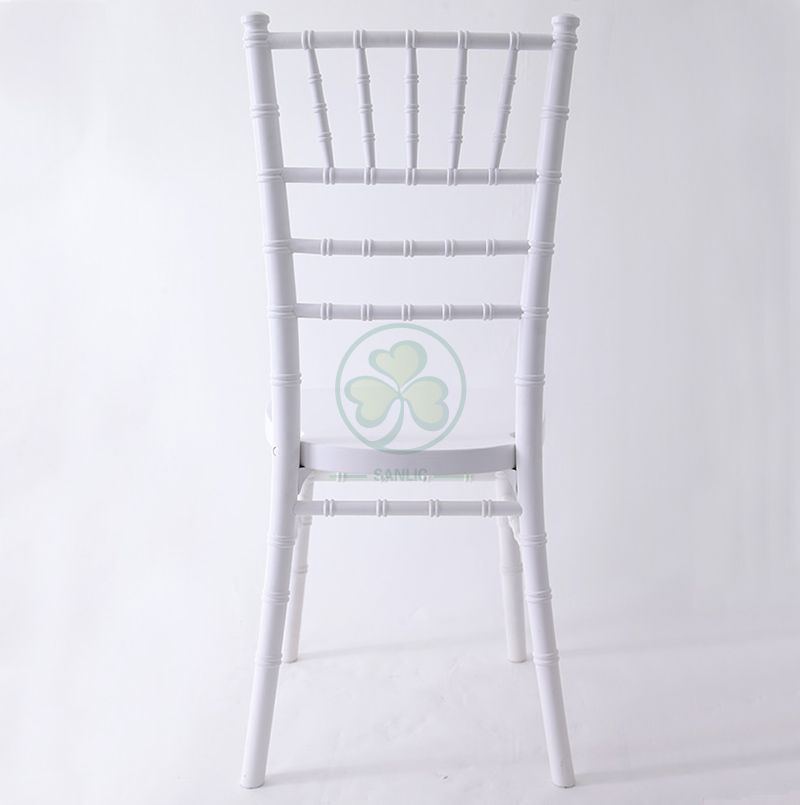 UK Style White Wooden Tiffany Chair for Weddings and Parties Hire China Factory SL-W1867WWCC