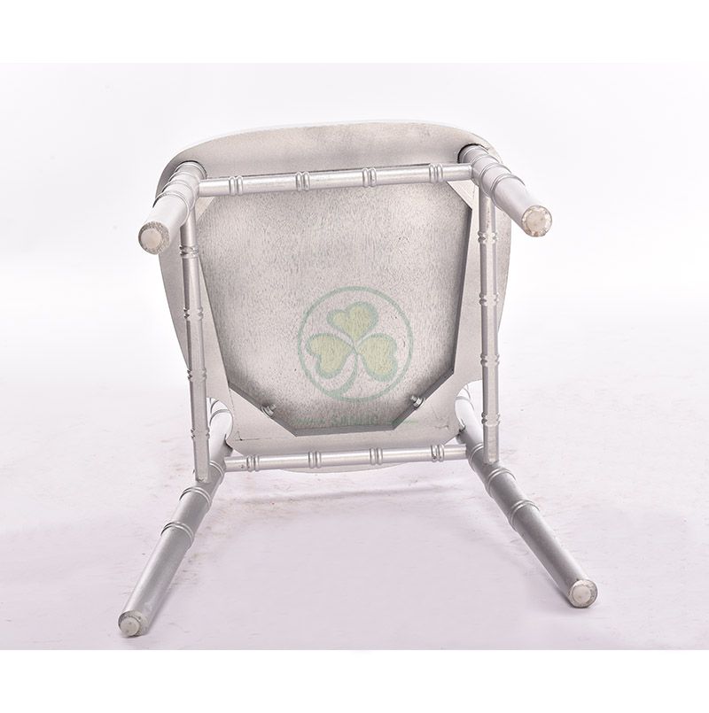 Factory Wholesale Silver Wooden Tiffany Chair UK Style for Event Rentals or Wedding Planner SL-W1864KSWC