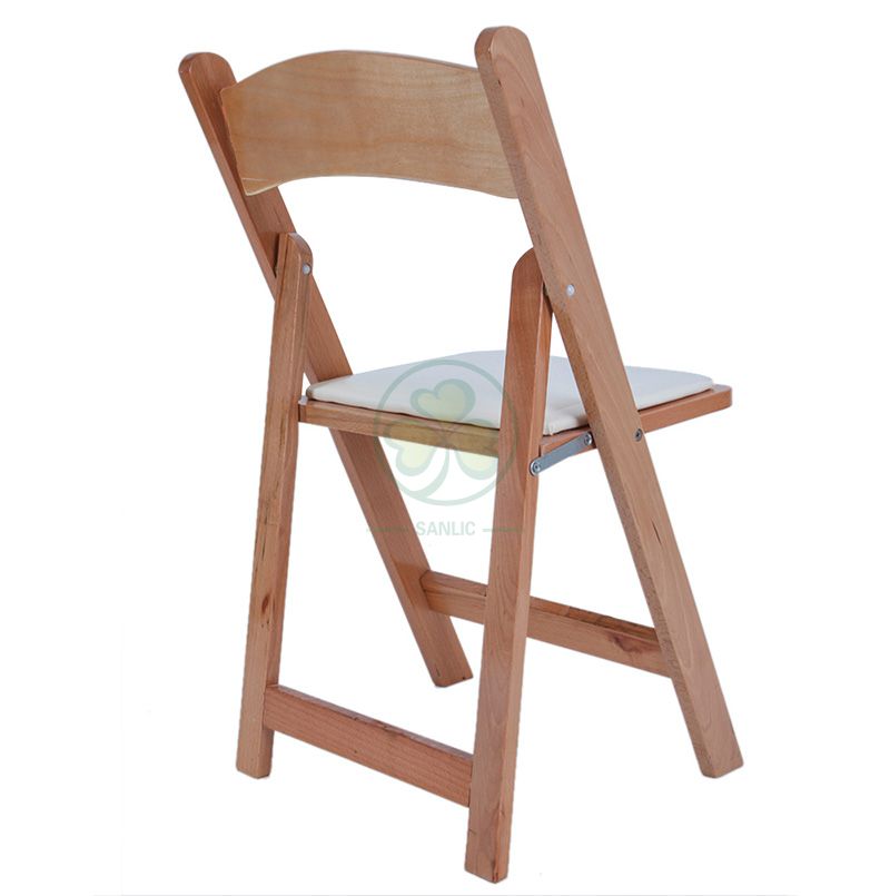 Factory Wholesale Wooden Folding Chair for Various Indoor of Outdoor Ceremonies SL-W1868WWFC