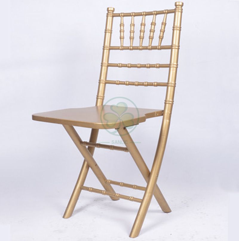 High Quality Elegant Wooden Folding Chiavari Chair for Outdoor or Indoor Celebrations or Reunions or Other Occaions SL-W1874 SL-W1874WFCC