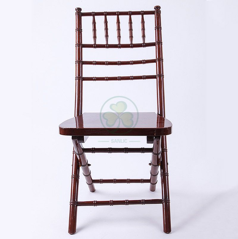 High Quality Elegant Wooden Folding Chiavari Chair for Outdoor or Indoor Celebrations or Reunions or Other Occaions SL-W1874 SL-W1874WFCC