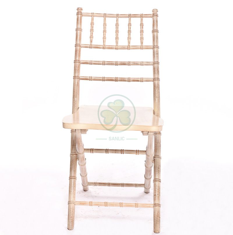 High Quality Elegant Wooden Folding Chiavari Chair for Outdoor or Indoor Celebrations or Reunions or Other Occaions SL-W1874 SL-W1874WFCC