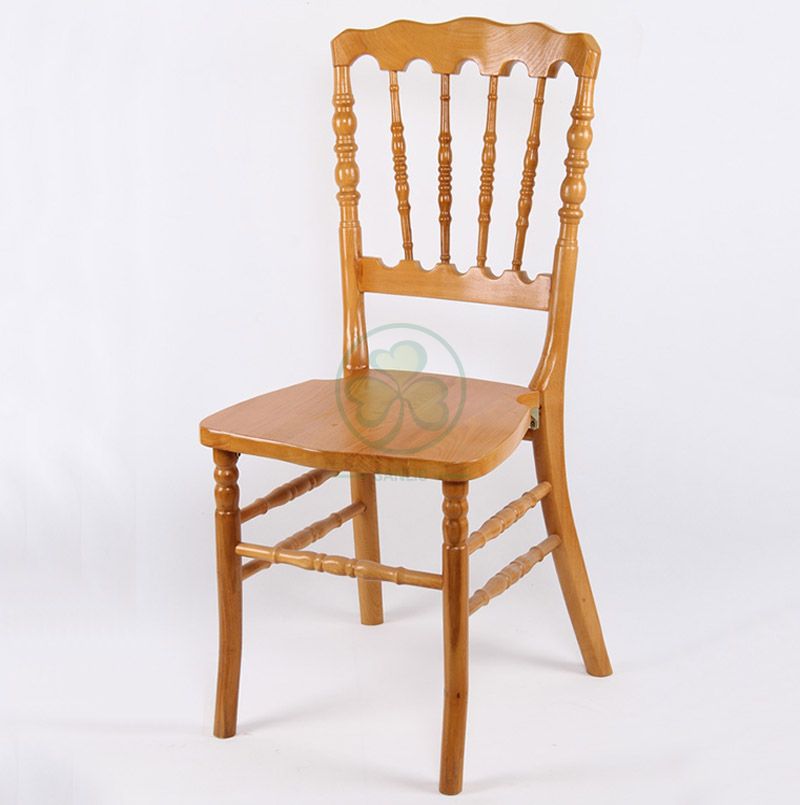 Bespoke Event Wooden Napoleon Dining Chair with Deluxe Style SL-W1908CWNC