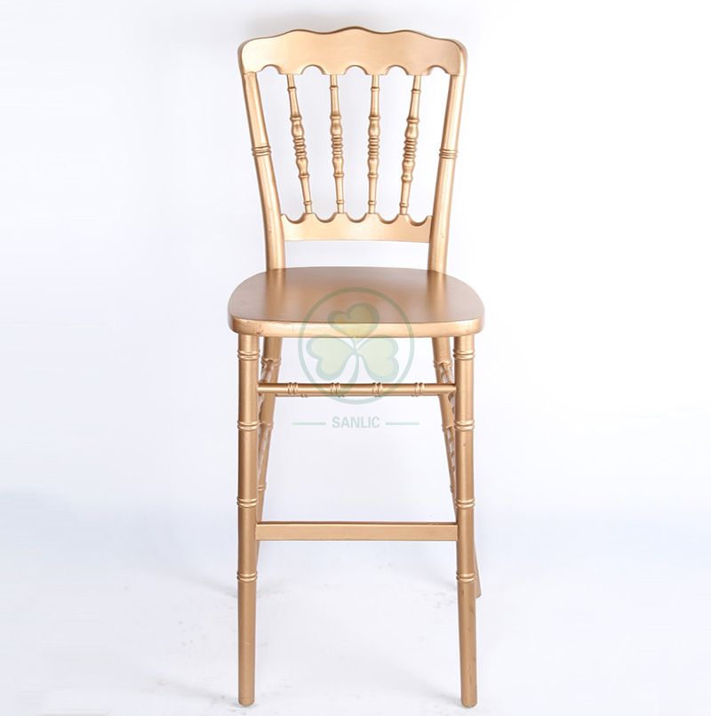 Wholesale Regular Wooden Napoleon Barstools for Indoor or Outdoor Events and Parties SL-W1919WNBS
