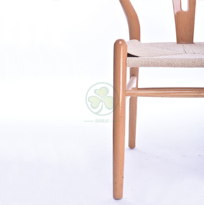 Modern Wooden Wishbone Dining Chair for Living Room Dining Room SL-W1935WWDC