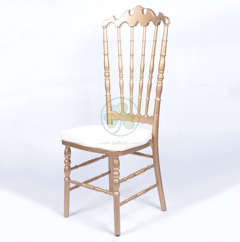 Wholesale Luxury Wooden Wedding Event Royal VIP High Back Chairs Type A SL-W1945WHBC