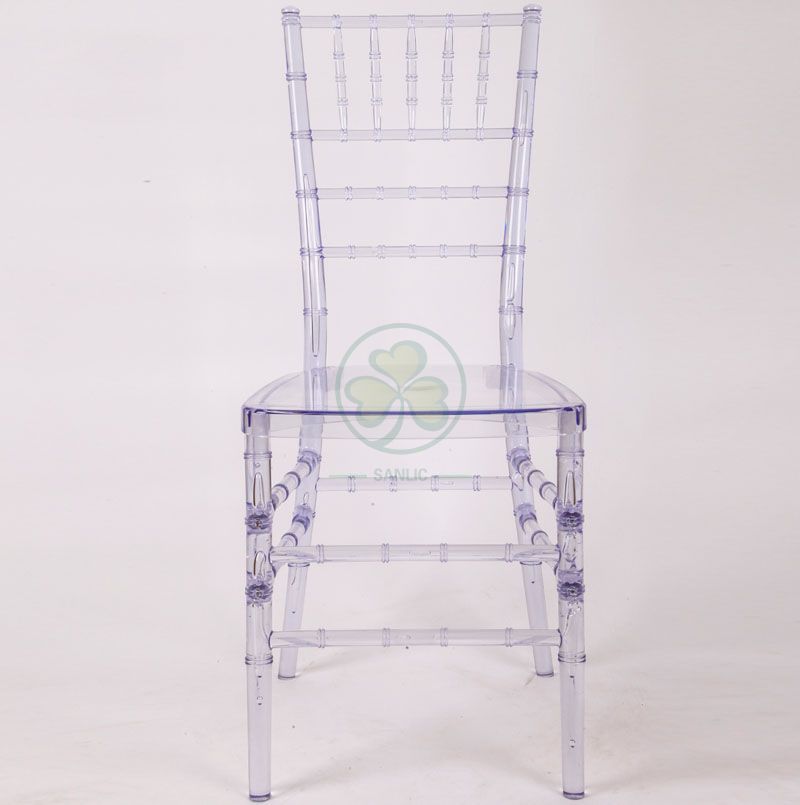 Factory Wholesale Stackable Clear PC Resin Chiavari Chair for Parities and Events SL-R1953SCRC