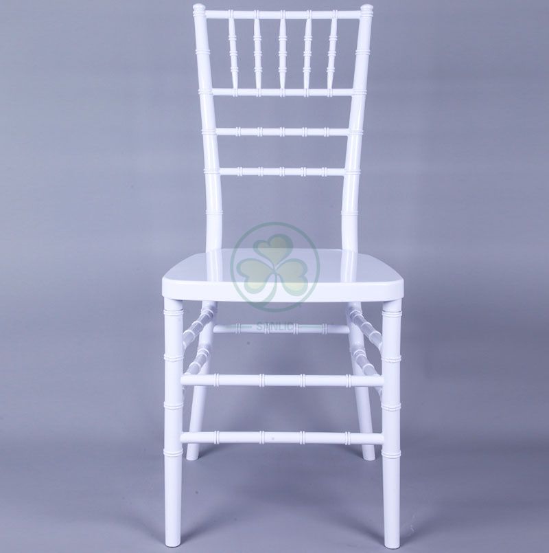 Most Popular White Resin Chiavari Chair for Events and Weddings SL-R1952PRCC