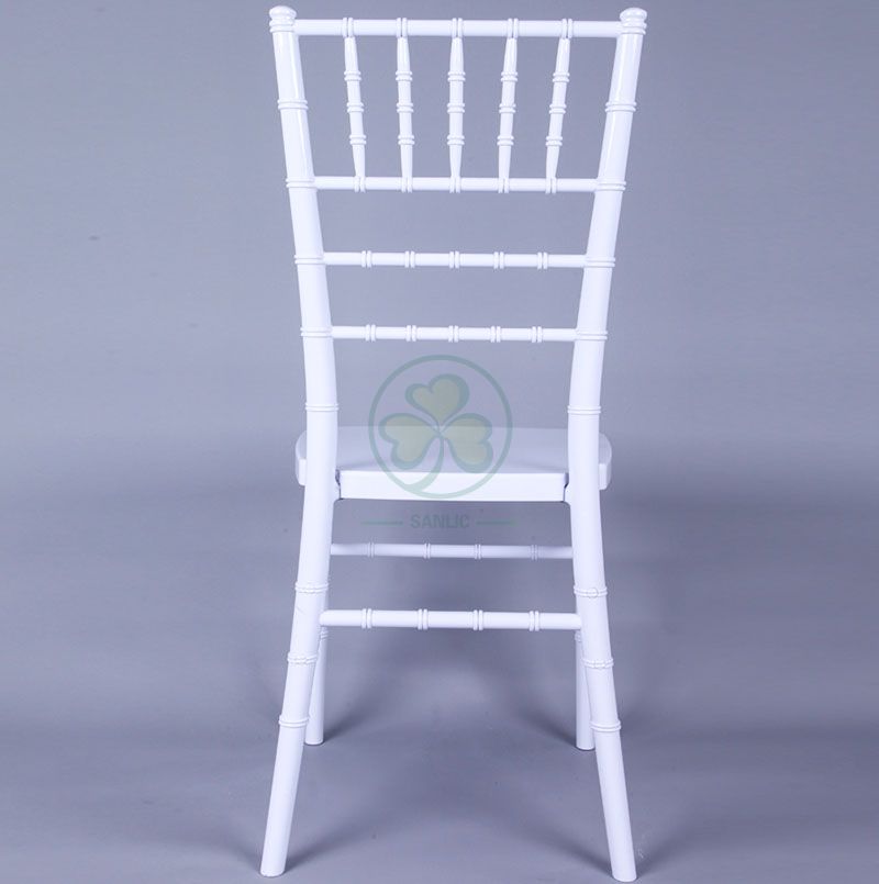 Most Popular White Resin Chiavari Chair for Events and Weddings SL-R1952PRCC