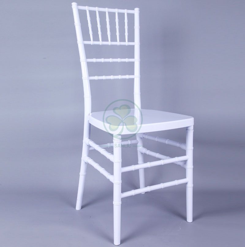 Most Popular White Resin Chiavari Chair for Events and Weddings SL-R1952PRCC