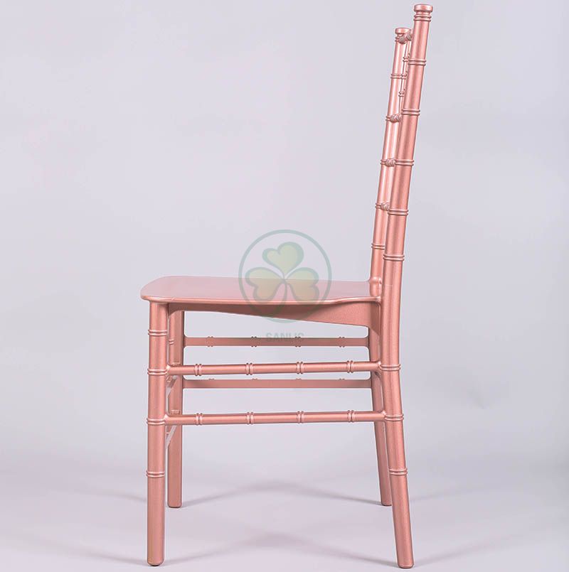 Very Popular Stackable Monoblock Resin Tiffany Chair for Weddings Banquets and Events SL-R1973MRTC