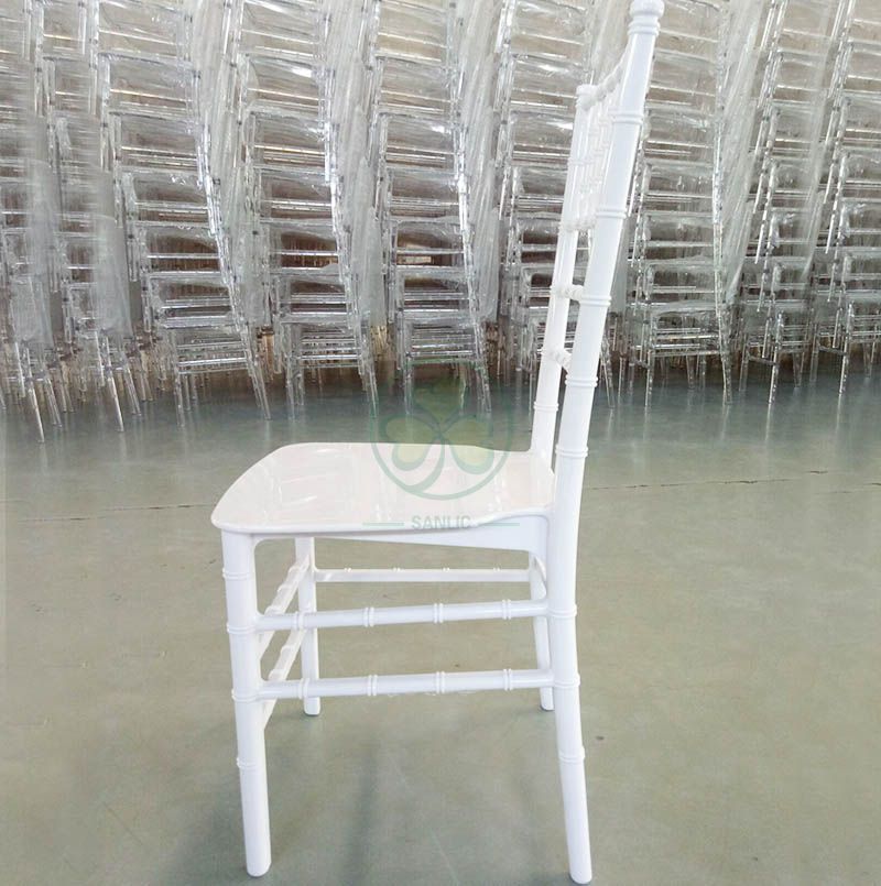 Cheap and High Qulality Monoblock Plastic Chiavari Chair for Indoor or Outdoor Social Events SL-R1974MPCC