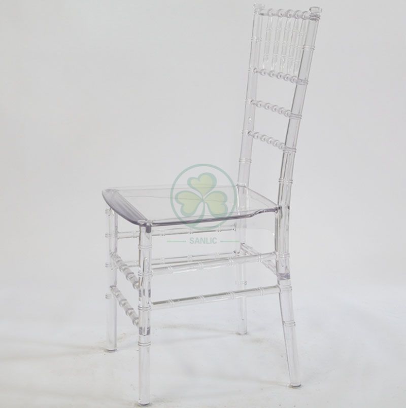 Factory Wholesale Resin Monoblock Chiavari Chair for Various Occasions SL-R1975RMCC